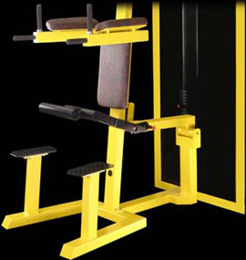 Barrendrck Maschine Trainer fr Beugesttze Dips Barren Dipp-Maschine