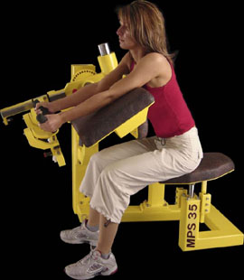 Bizeps-Maschine Kombi-Maschine