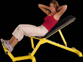 Universalbank mit Fusttze Hantelbank Flachbank Schrgbank